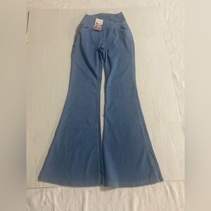 Women's Blue Flared Jeans